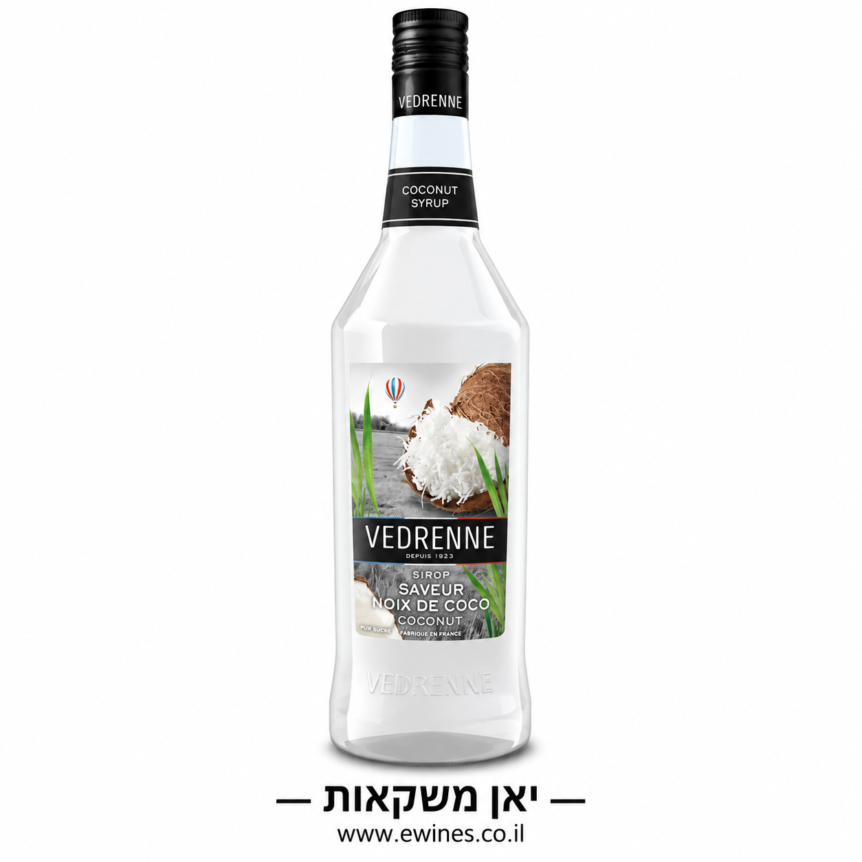 סירופ וודרן קוקוס 1 ליטר