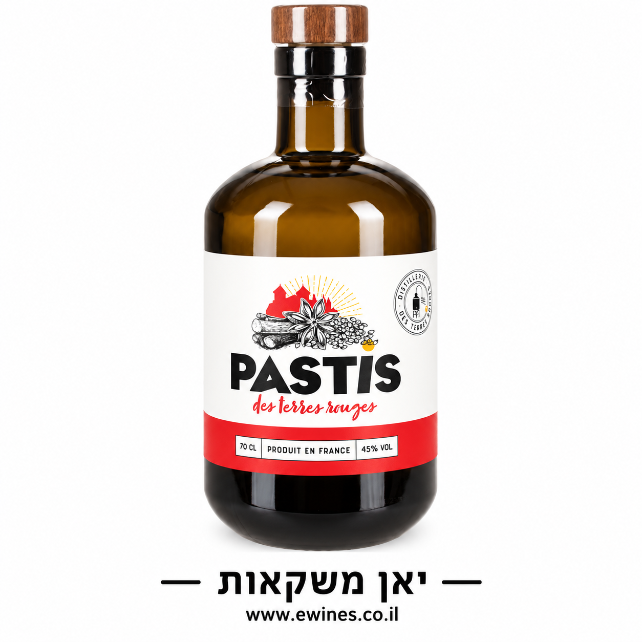 פסטיס דה טר רוז' 700 מ"ל