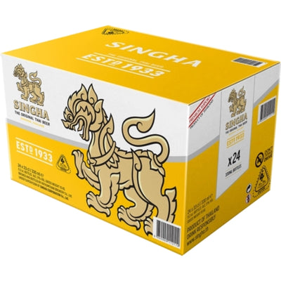 ארגז בירה סינגה 24 בקבוקים 330 מ"ל