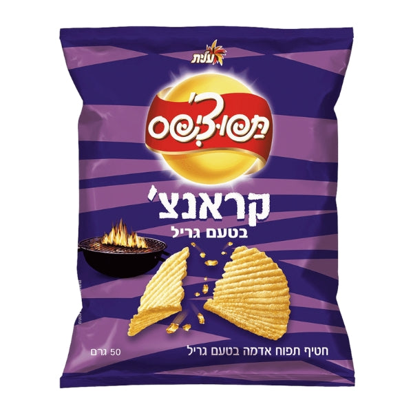 תפוצ׳יפס קראנ'ץ בטעם גריל 50 גרם