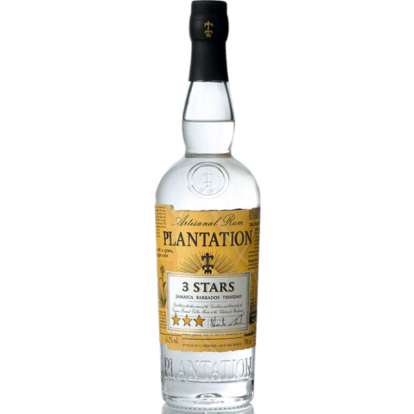 בקבוק רום פלנטיישן 3 כוכבים 700 מ''ל - מורכב מג'מייקה ברבדוס טרינידד