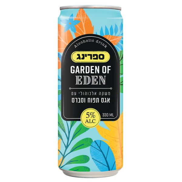 פחית קוקטייל ספרינג אגס תפוח 330 מ"ל