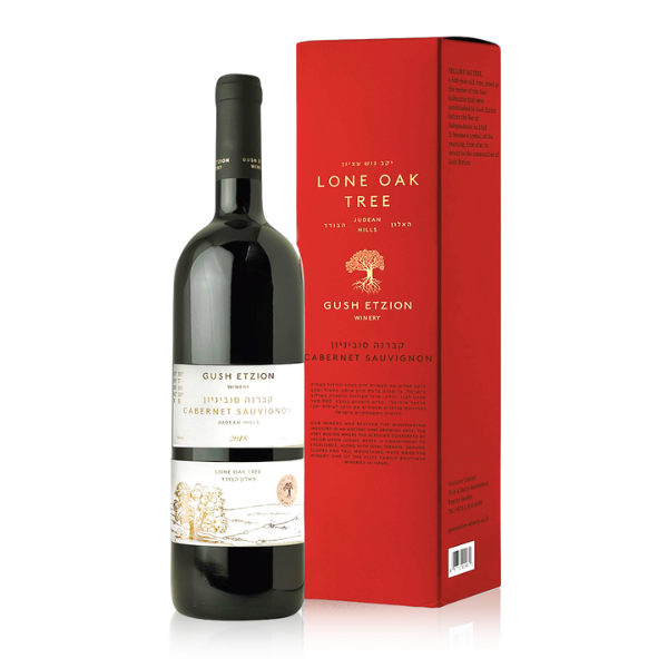 גוש עציון האלון הבודד רזרב קברנה סוביניון 750 מ"ל