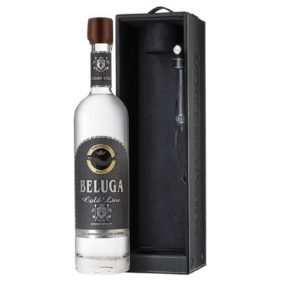 בלוגה גולד ליין מארז עור 750 מ"ל