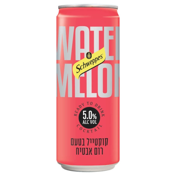 פחית שוופס קוקטייל רום אבטיח 330 מ"ל