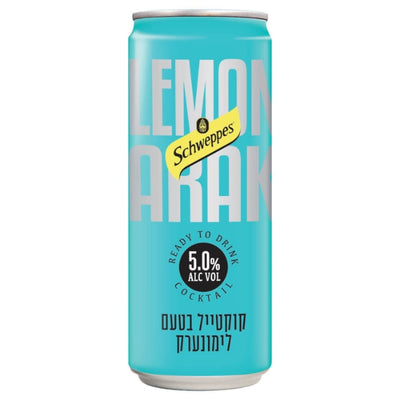 פחית שוופס קוקטייל לימונערק 330 מ"ל