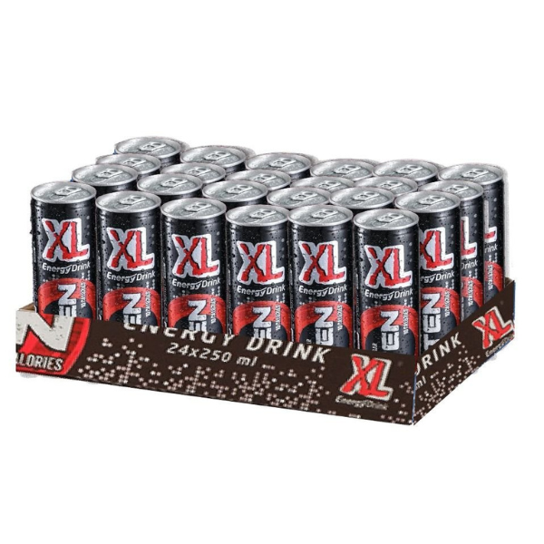 אקסל ללא סוכר – ארגז 24 פחיות × 250 מ"ל