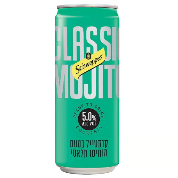 פחית שוופס קוקטייל מוחיטו 330 מ"ל