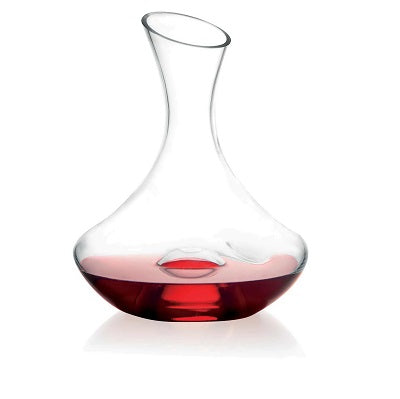 דקנטר מהודר 1.8 ליטר להגשת יין עיצוב כיפה מעוגל עם אוורור ופיתוח ארומה לאירועים מעוצבים - אביזרים וכוסות