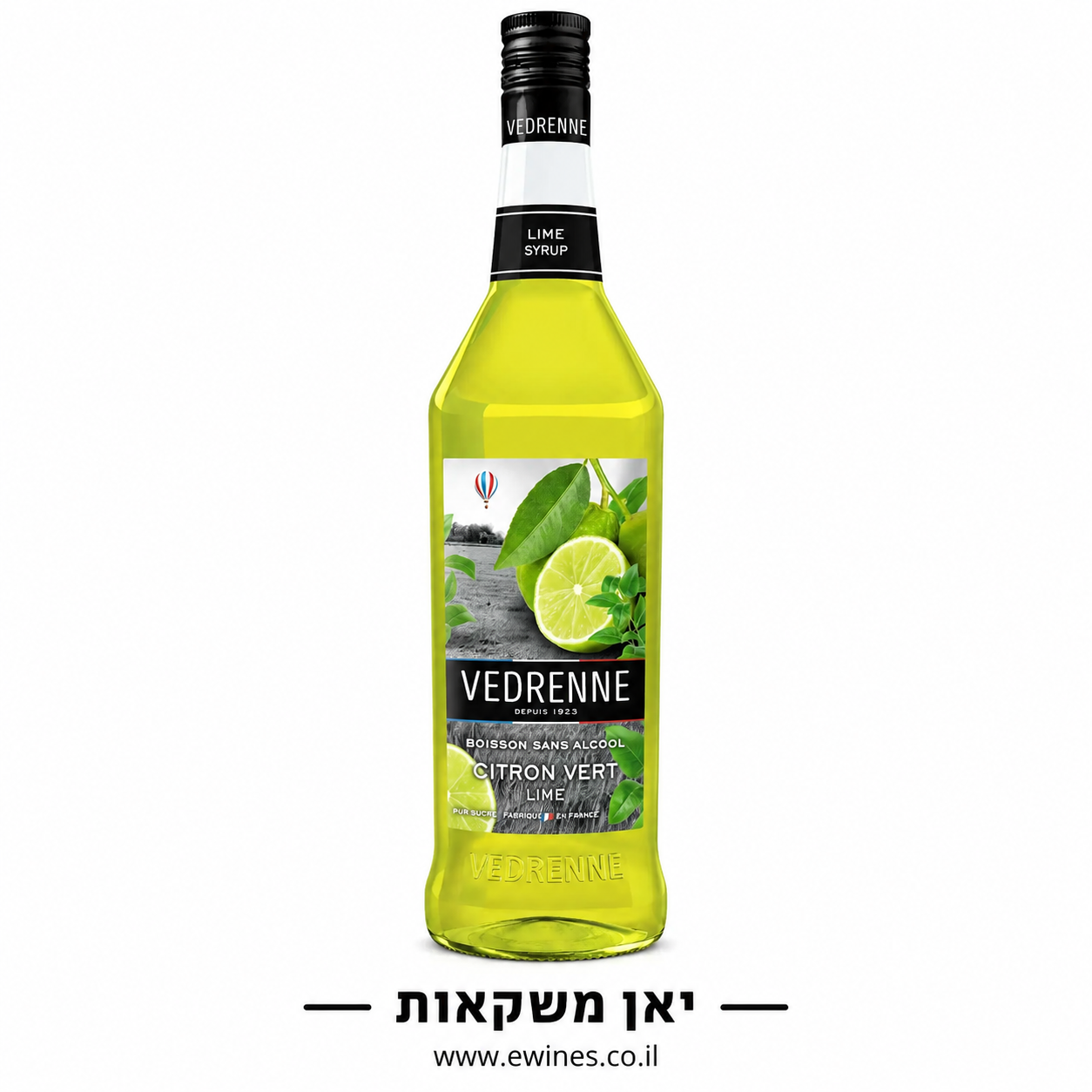 סירופ וודרן ליים 1 ליטר