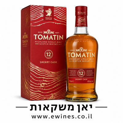 טומאטין 12 שנים שרי קאסק 700 מ"ל