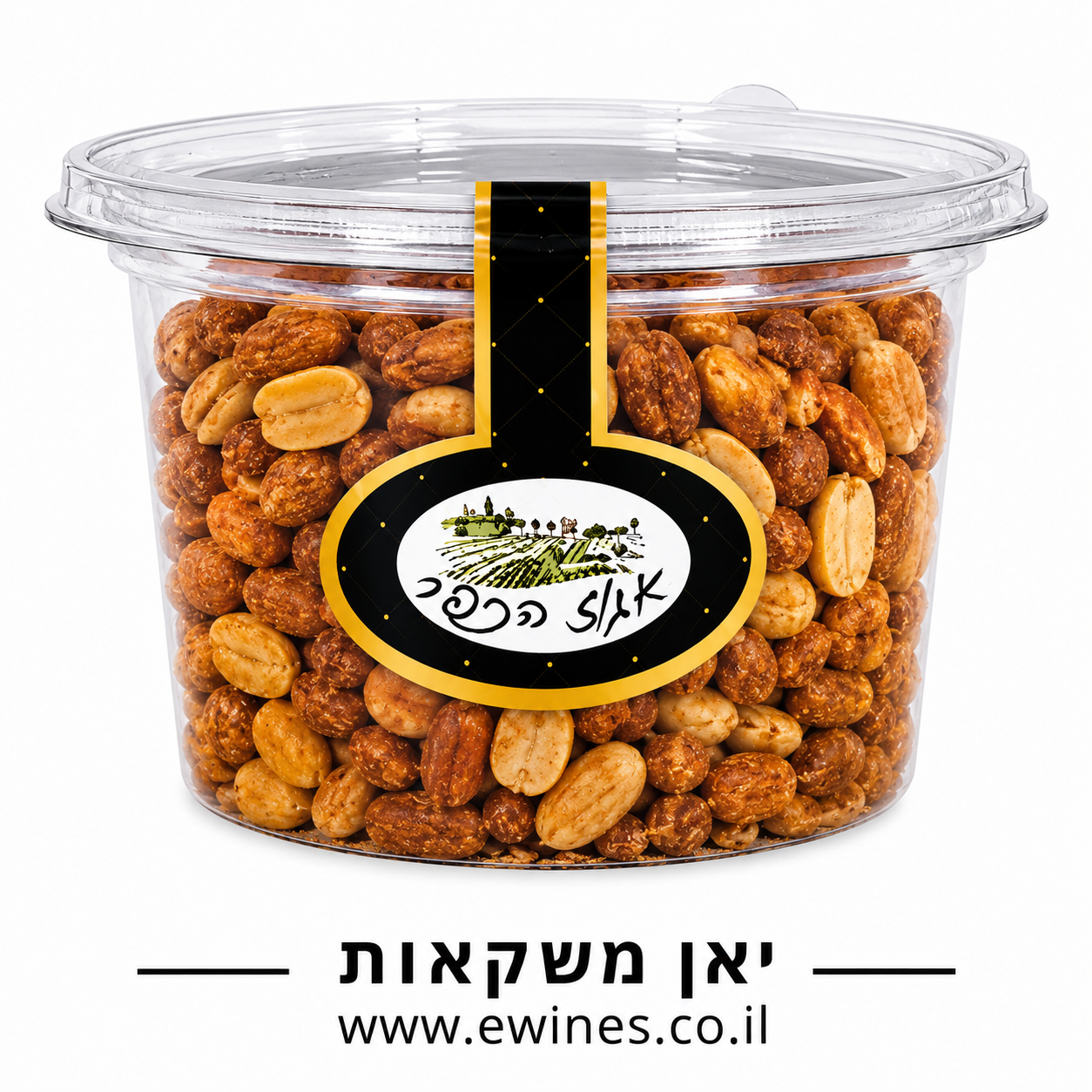 מיקס ירושלמי שקדים ופקאן אגוז הכפר 180 גרם