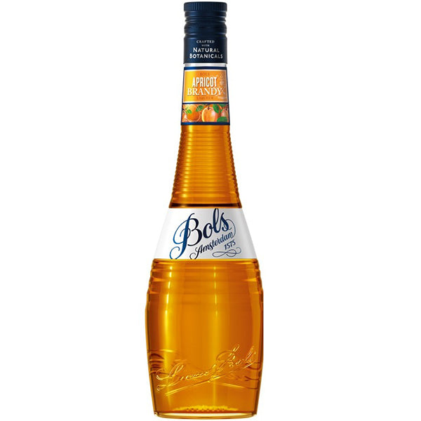 בקבוק בולס ליקר ברנדי משמש 700 מ''ל מלא בצבע זהב ועירוב תבלינים