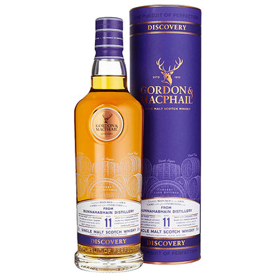 בקבוק וויסקי גורדון ומקפיל בונהאבן 11 שנה 700 מ''ל באריזת יוקרה