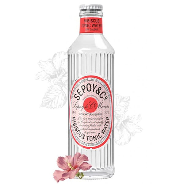 בקבוק מי טוניק סיפויי אנד קו בטעם היביסקוס לאירועים