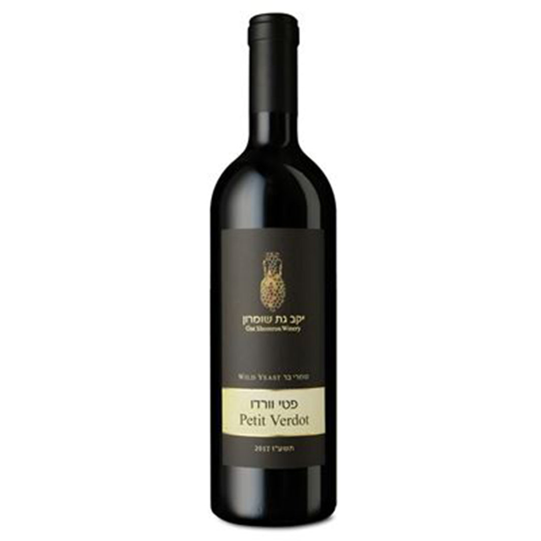 בקבוק יין גת שומרון שמרי בר קברנה סוביניון 750 מ''ל יין אדום עשיר ואלגנטי מבית יקב גלעד