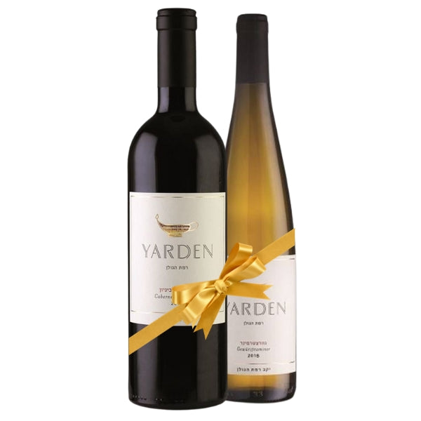 מארז ירדן קברנה סוביניון 750 מ"ל + ירדן גוורצטרמינר 750 מ"ל