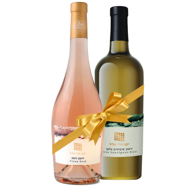 מארז גליל יראון סוביניון בלאן 750 מ"ל + גליל יראון רוזה 750 מ"ל