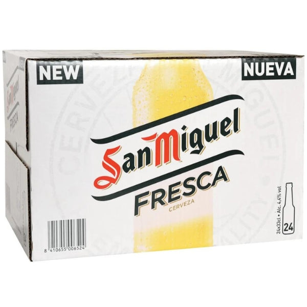 ארגז בירה סאן מיגל פרסקה 330 מ"ל 24 יח'