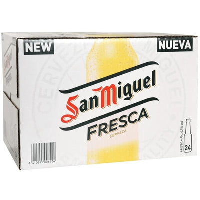 ארגז בירה סאן מיגל פרסקה 330 מ"ל 24 יח'
