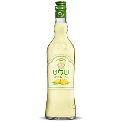 |ערק שליט לימונים 700 מ''ל צהוב בהיר עם תווית ירוקה אלכוהול לחתונה ואירועים אניס
