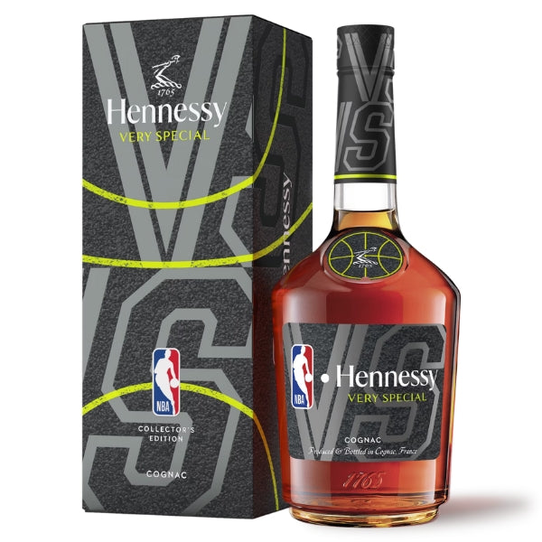 |קוניאק הנסי VS 700 מ''ל מהדורה מוגבלת בקבוק זכוכית שקופה ואריזת מתנה קלאסית