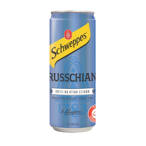 ארגז פחיות שוופס ראשן 250 מ"ל 24 יח'