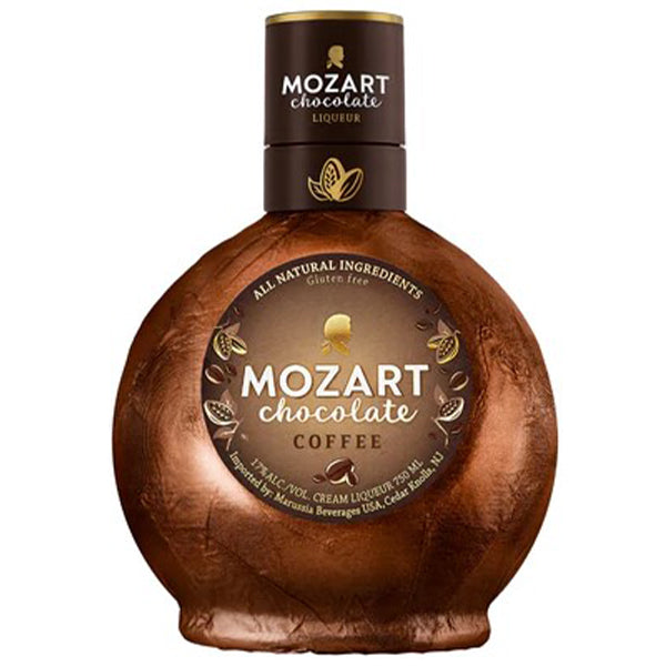 בקבוק ליקר מוצארט שוקולד קפה 500 מ''ל בעיצוב יוקרתי וייחודי