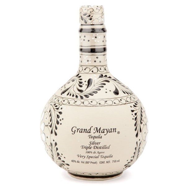 בקבוק גראנד מאיין סילבר 1.750 ליטר טקילה אלגנטית Triple Distilled 100% אגואב פרימיום