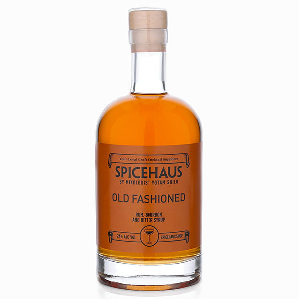 בקבוק ספייס האוס אולד פאשן 500 מ''ל - אפריטיף/דיז'סטיף וויסקי ליקר