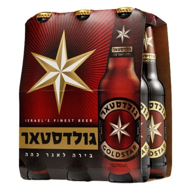 שישיית בירה גולדסטאר 330 מ״ל
