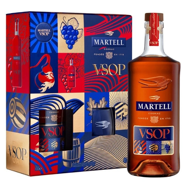 מרטל וי.אס.או.פי 700 מ"ל מארז + 2 כוסות