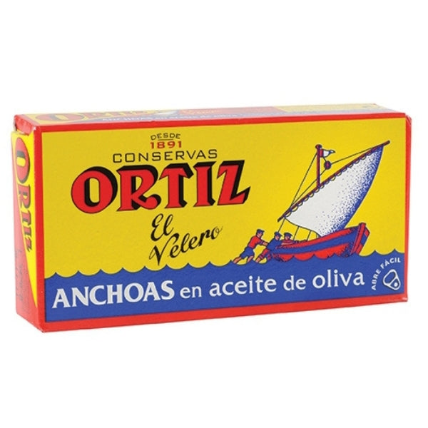 אורטיז פילה אנשובי בשמן זית 47.5 גרם