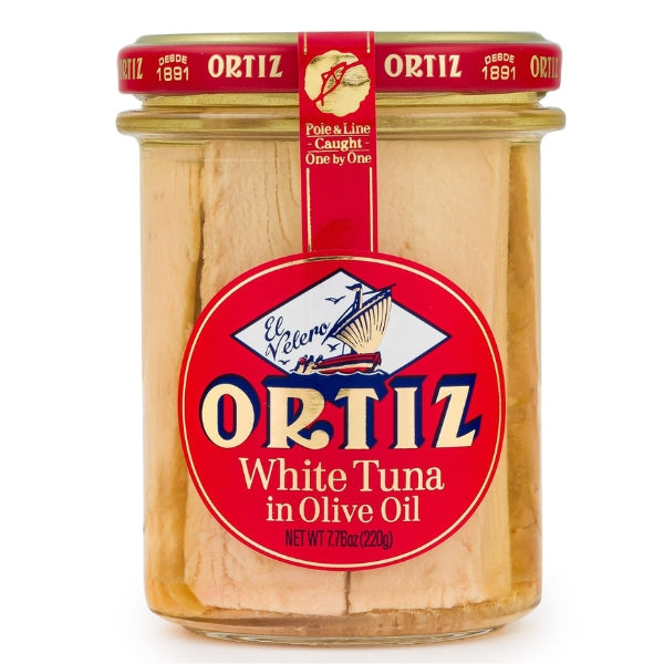 אורטיז טונה לבנה בשמן זית 220 גרם