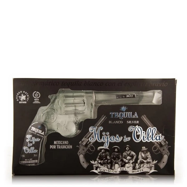 היחו דה וילה סילבר מארז אקדח 200 מ"ל + 2 כוסות