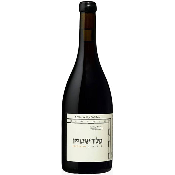 בקבוק יין פלדשטיין גראנש 750 מ''ל אדום יבש משנת הייצור 2019