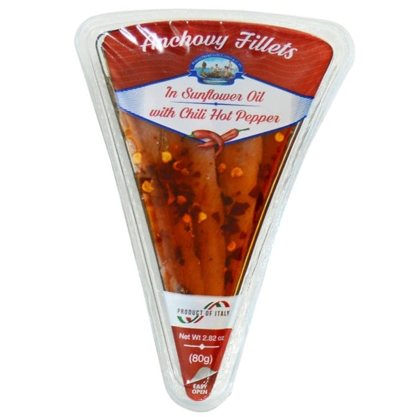 פילה אנשובי בתוספת צ'ילי אדום 80 גרם