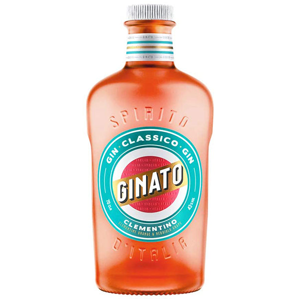 בקבוק ג'ינטו ג'ין קלמנטינה 700 מ''ל עיצוב מודרני לחתונה ואירועים