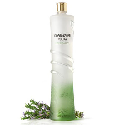 בקבוק וודקה רוברטו קוואלי רוזמרין 1 ליטר בעיצוב אלגנטי