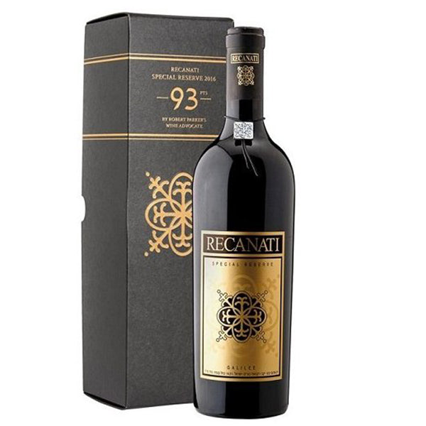 בקבוק יין רקאנטי ספיישל רזרב 6 ליטר אדום 2018 עיצוב איכותי ומהודר