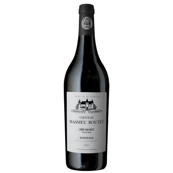 בקבוק שאטו מאסיו בוטה 750 מ''ל יין אדום טבעי וייחודי מבורדו ללא סולפיטים