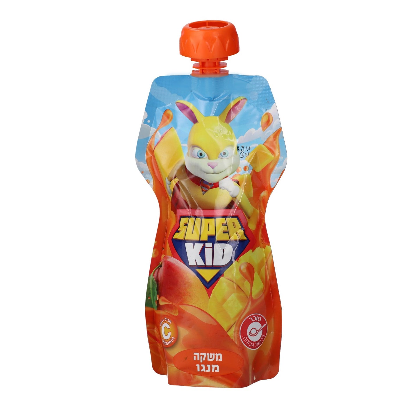 ארגז משקה "סופר קיד" בטעם מנגו | 200 מ"ל 40 יחידות