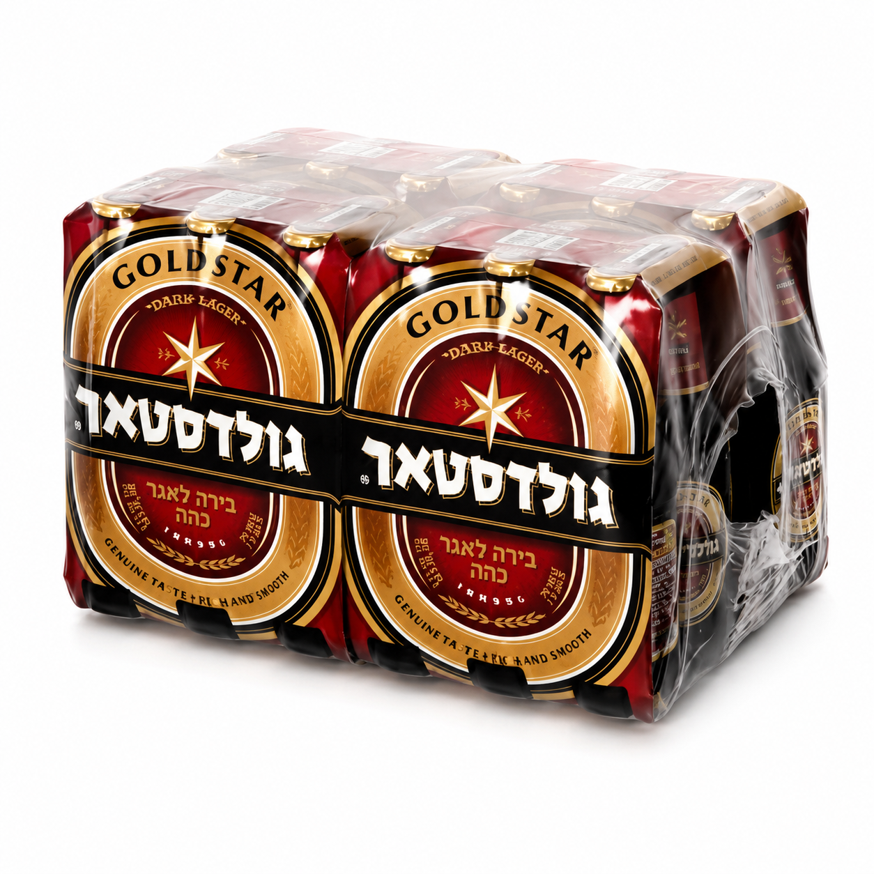ארגז בירה גולדסטאר 330 מ"ל 24 בקבוקים