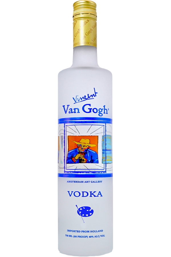 בקבוק וודקה ואן גוך קלאסי 50 מ''ל עיצוב אמסטרדם ארט גלרי לאירועים