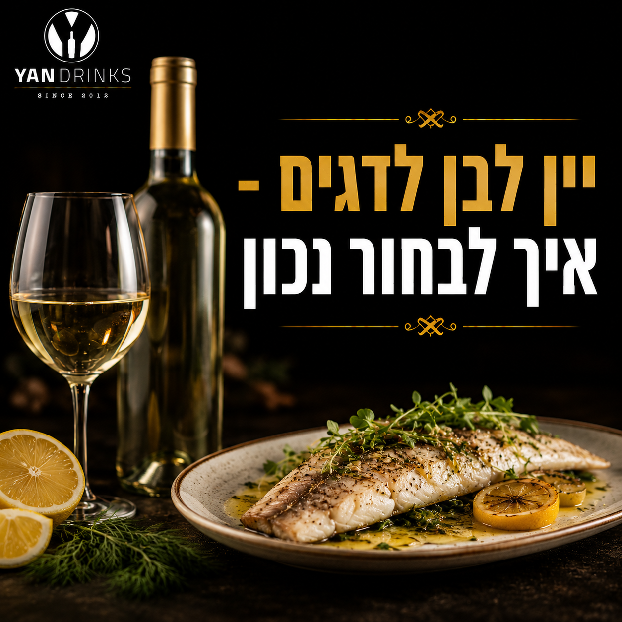יין לבן לדגים - איך לבחור נכון