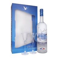 מארז גרייגוס 1 ליטר + כוס מרטיני