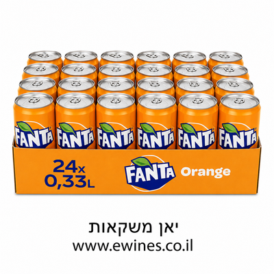 ארגז פחיות פאנטה 330 מ"ל 24 יחידות