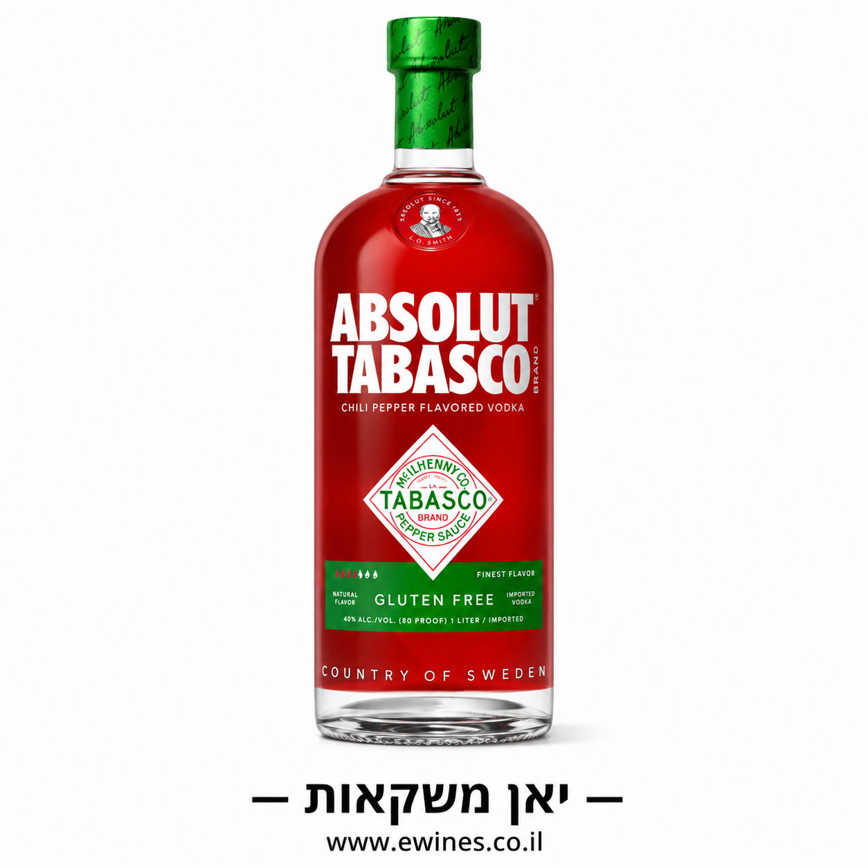 אבסולוט טבסקו 1 ליטר