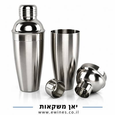 שייקר קוקטייל נירוסטה 750 מ"ל