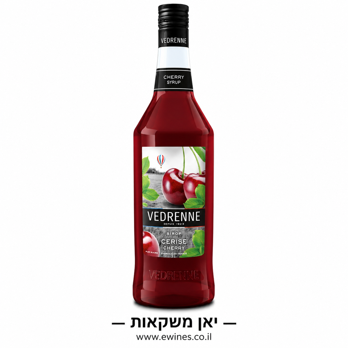 סירופ וודרן דובדבן 1 ליטר